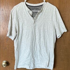 Weatherproof Men's Light Gray Casual Shirt